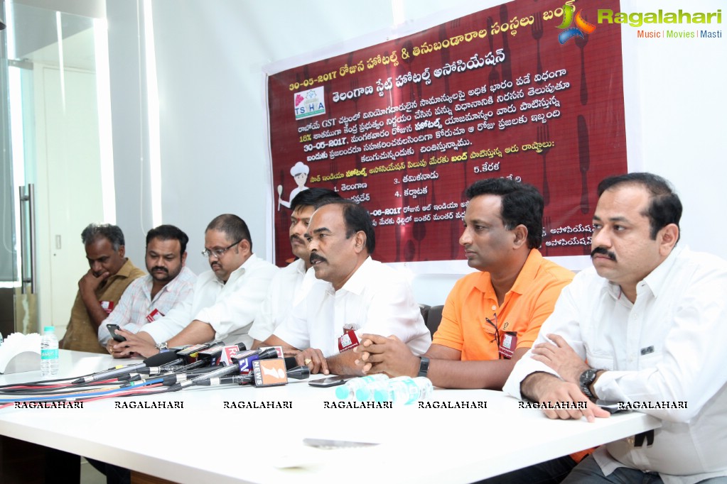 Telangana State Hotels Association (TSHA) Press Conference