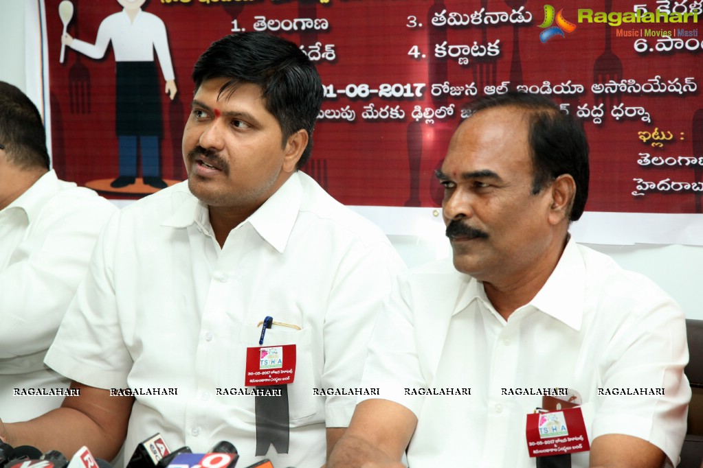 Telangana State Hotels Association (TSHA) Press Conference