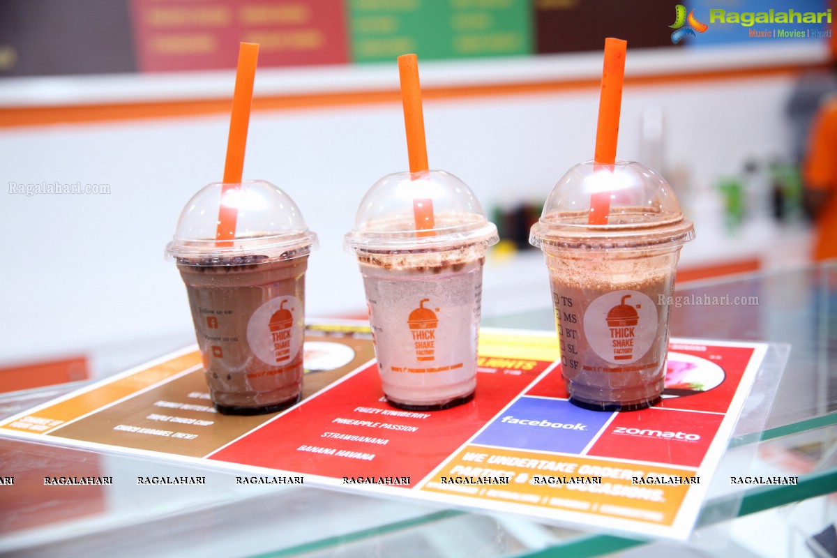 Grand Launch of The Thick Shake Factory 38th Outlet at Madhapur, Hyderabad