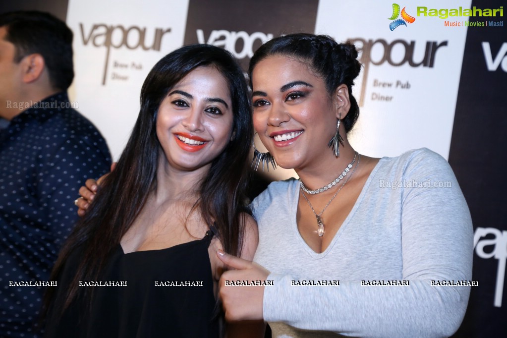 Celebrities at Vapour Launch Party
