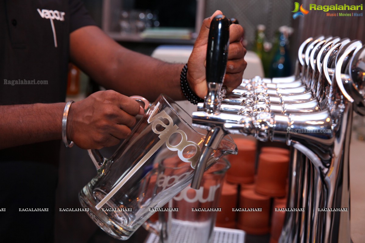 Trendy Brewery Launch at Vapour Cafe Lounge, Road #36, Jubilee Hills, Hyderabad
