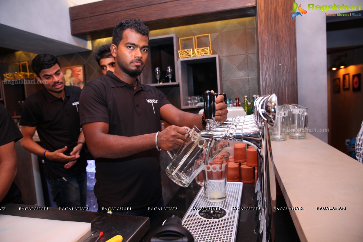 Trendy Brewery Launch at Vapour Cafe Lounge, Road #36, Jubilee Hills, Hyderabad