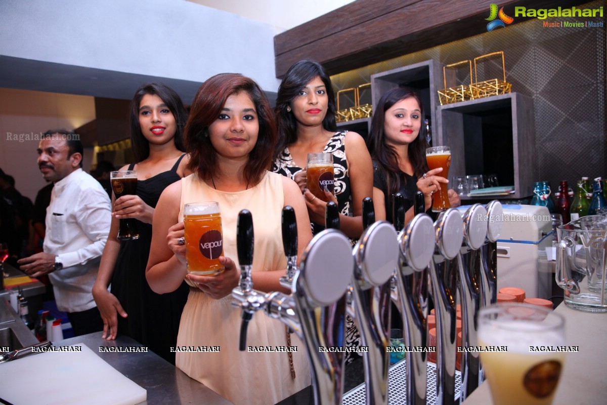 Trendy Brewery Launch at Vapour Cafe Lounge, Road #36, Jubilee Hills, Hyderabad