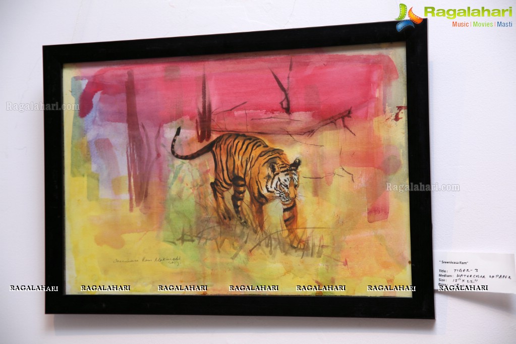 Group Show of Watercolor Paintings at State Gallery of Fine Art, Madhapur, Hyderabad