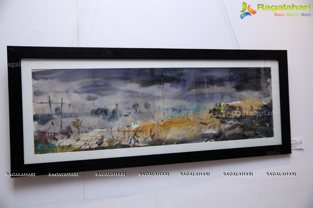 Group Show of Watercolor Paintings at State Gallery of Fine Art, Madhapur, Hyderabad