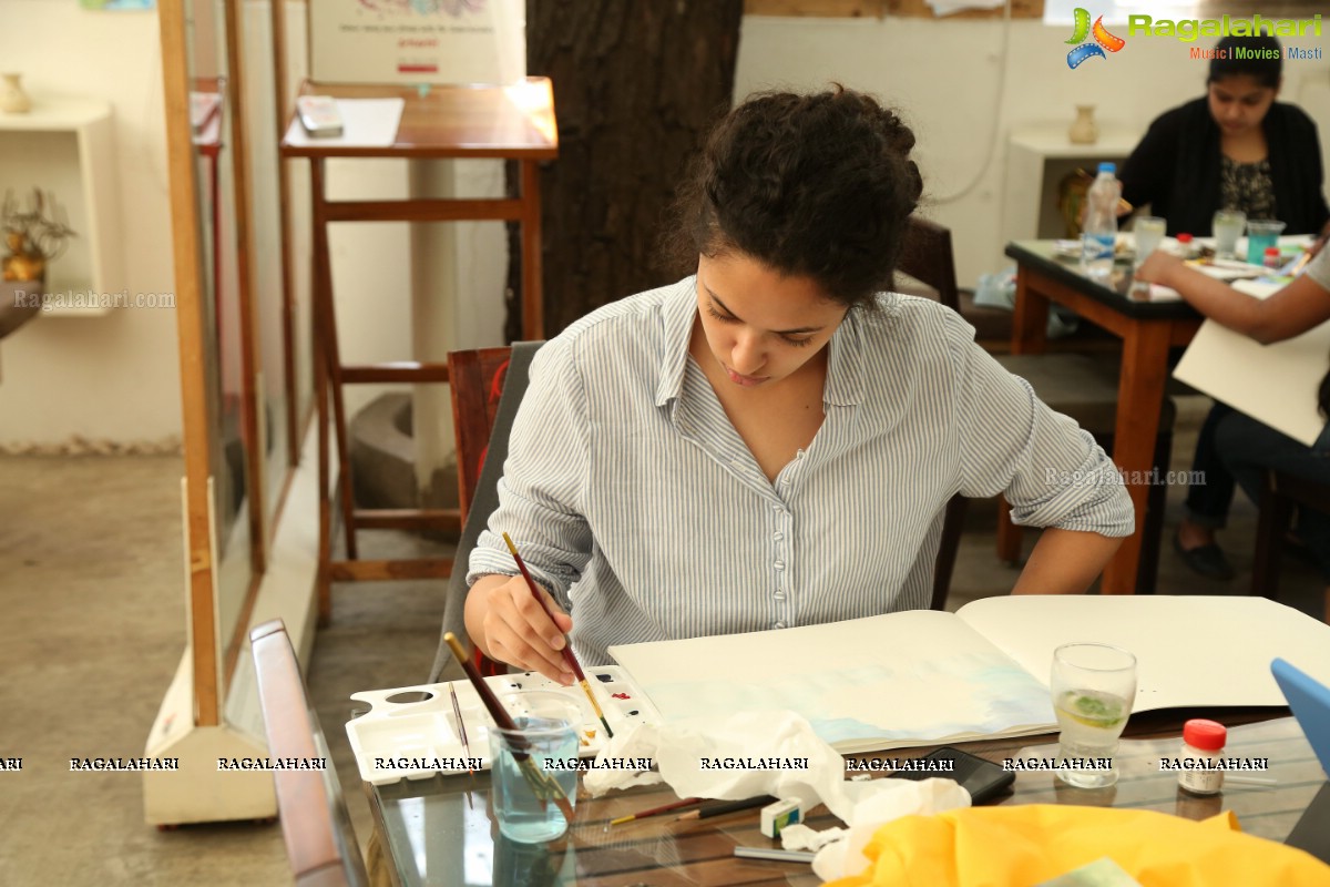 Watercolor Workshop by Anand Bekwad at Kalakriti Art Gallery