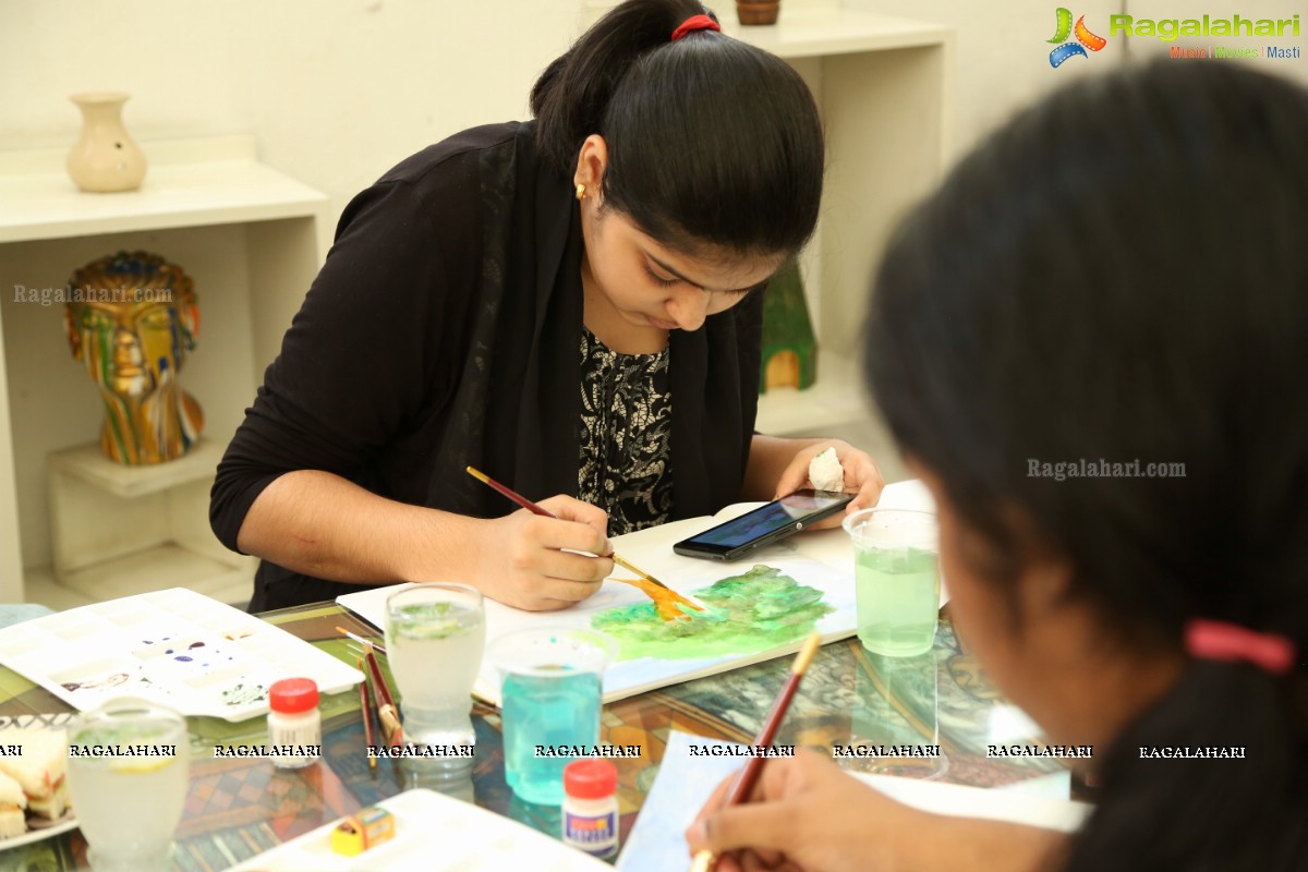 Watercolor Workshop by Anand Bekwad at Kalakriti Art Gallery