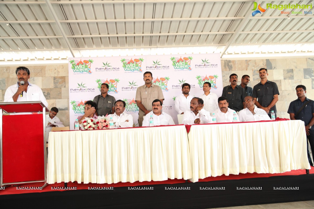 Grand Launch of Wild Waters Theme Park at Palm Exotica Resorts, Shankarpalli, Hyderabad