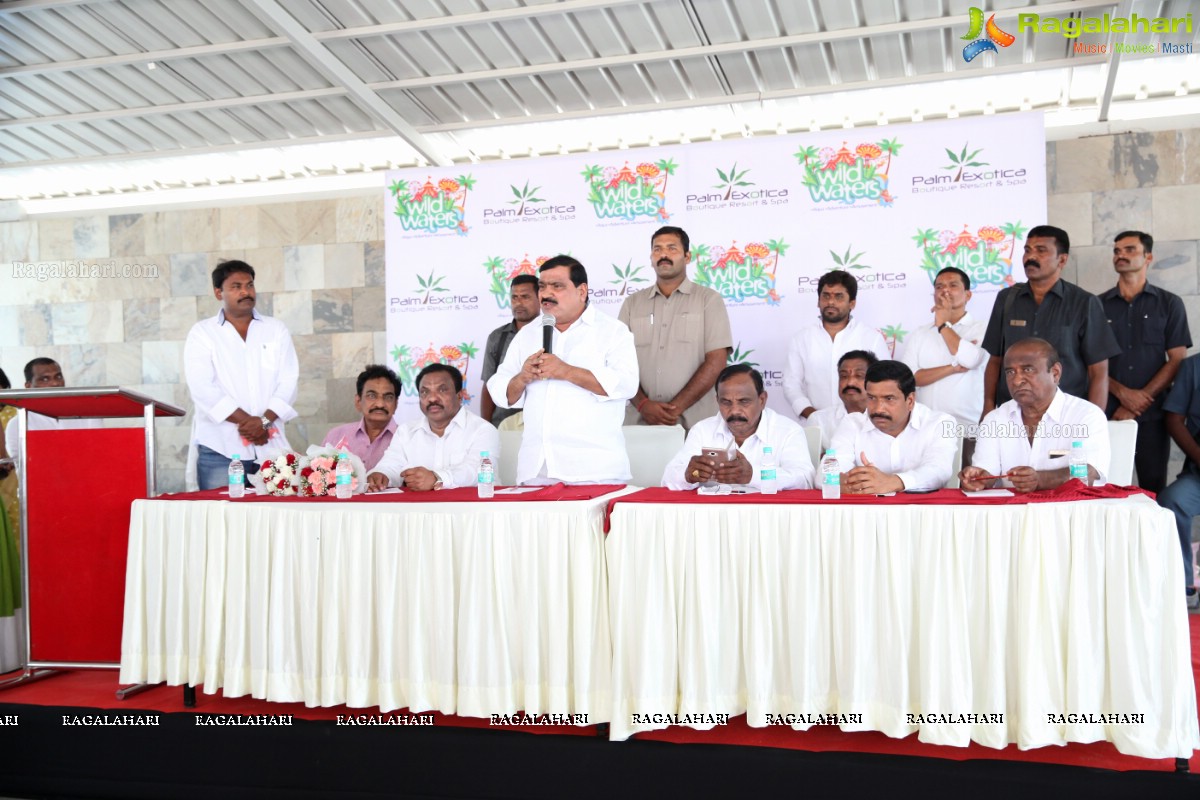 Grand Launch of Wild Waters Theme Park at Palm Exotica Resorts, Shankarpalli, Hyderabad