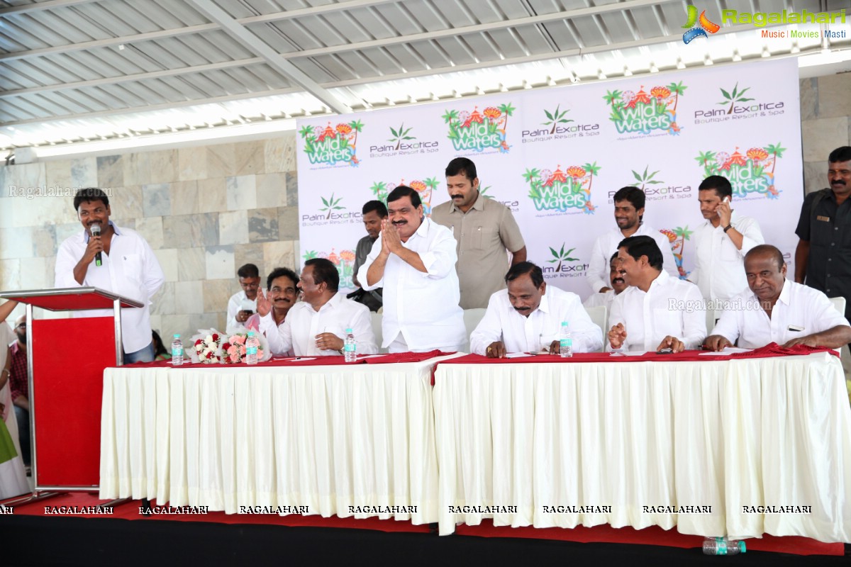 Grand Launch of Wild Waters Theme Park at Palm Exotica Resorts, Shankarpalli, Hyderabad