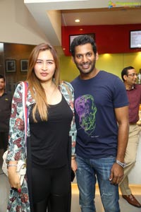 Abhimanyudu Premiere Show