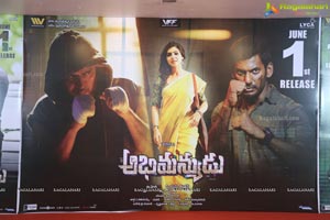 Abhimanyudu Press Meet