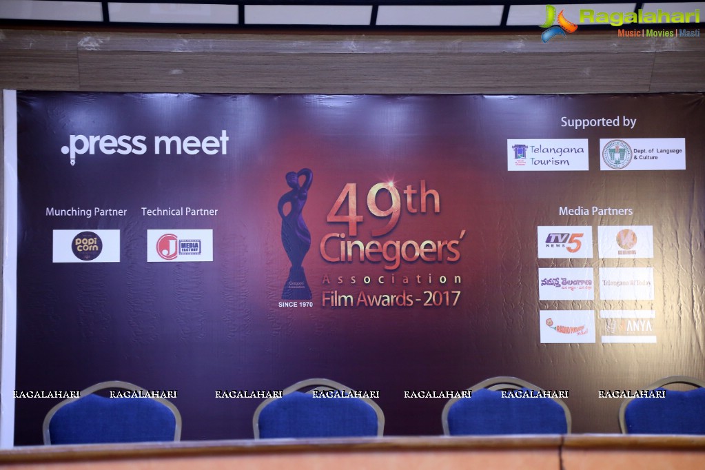 Cinegoers' 49th Film Awards Press Meet