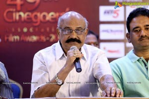 Cinegoers' 49th Film Awards Press Meet