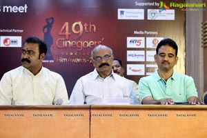 Cinegoers' 49th Film Awards Press Meet