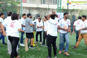 Tej I Love You Team Vs RJ's Team Cricket Match