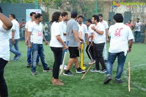 Tej I Love You Team Vs RJ's Team Cricket Match