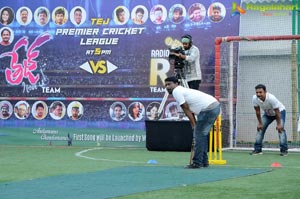 Tej I Love You Team Vs RJ's Team Cricket Match