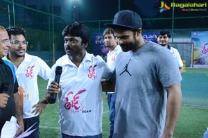 Tej I Love You Team Vs RJ's Team Cricket Match