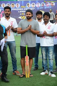 Tej I Love You Team Vs RJ's Team Cricket Match