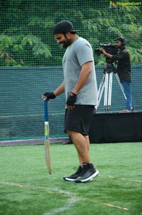 Tej I Love You Team Vs RJ's Team Cricket Match