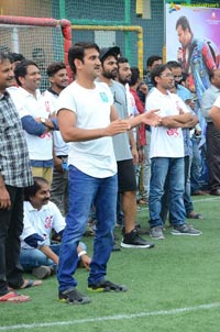 Tej I Love You Team Vs RJ's Team Cricket Match