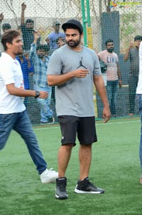 Tej I Love You Team Vs RJ's Team Cricket Match