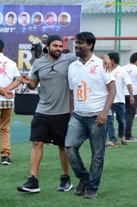 Tej I Love You Team Vs RJ's Team Cricket Match