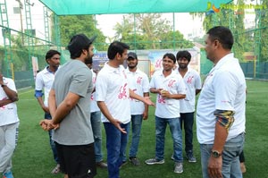 Tej I Love You Team Vs RJ's Team Cricket Match