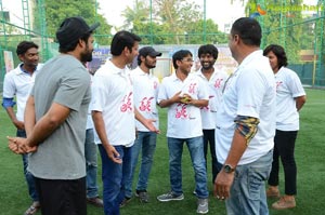 Tej I Love You Team Vs RJ's Team Cricket Match