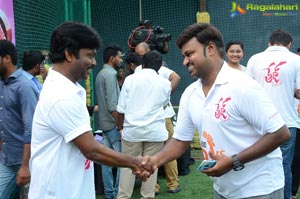 Tej I Love You Team Vs RJ's Team Cricket Match