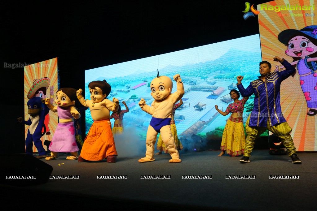 10 Years Celebrations of Chhota Bheem at HICC Novotel