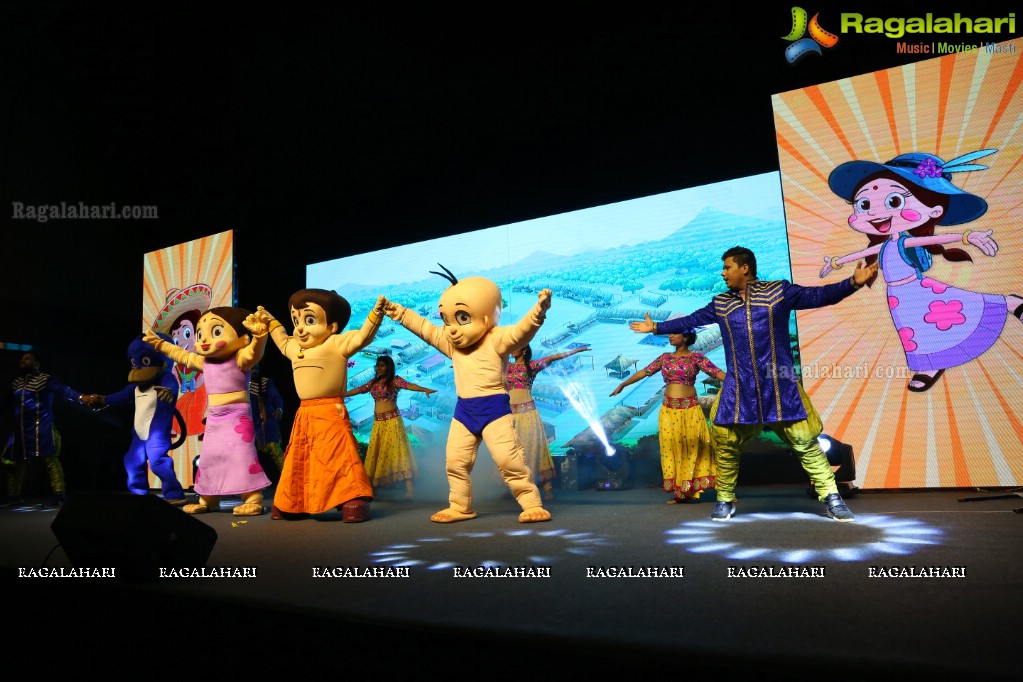 10 Years Celebrations of Chhota Bheem at HICC Novotel