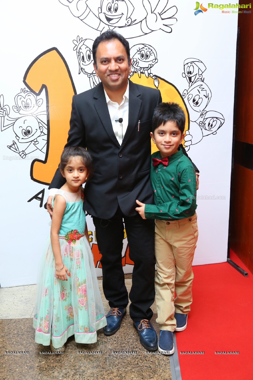 10 Years Celebrations of Chhota Bheem at HICC Novotel