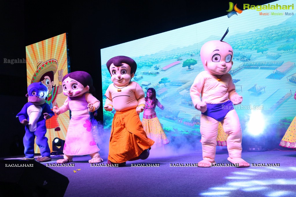 10 Years Celebrations of Chhota Bheem at HICC Novotel