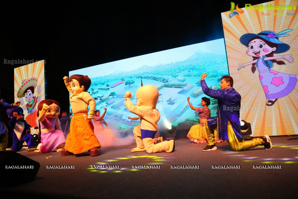 10 Years Celebrations of Chhota Bheem at HICC Novotel