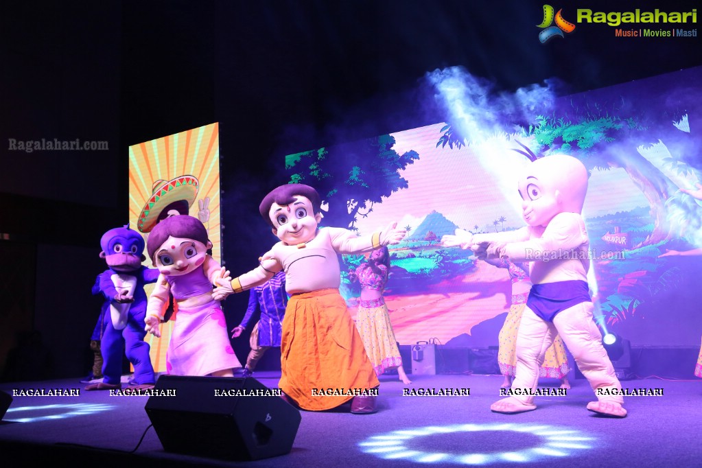 10 Years Celebrations of Chhota Bheem at HICC Novotel