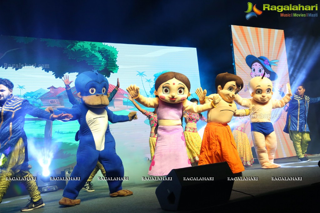 10 Years Celebrations of Chhota Bheem at HICC Novotel