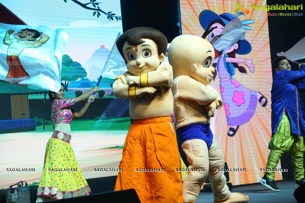 10 Years Celebrations of Chhota Bheem at HICC Novotel