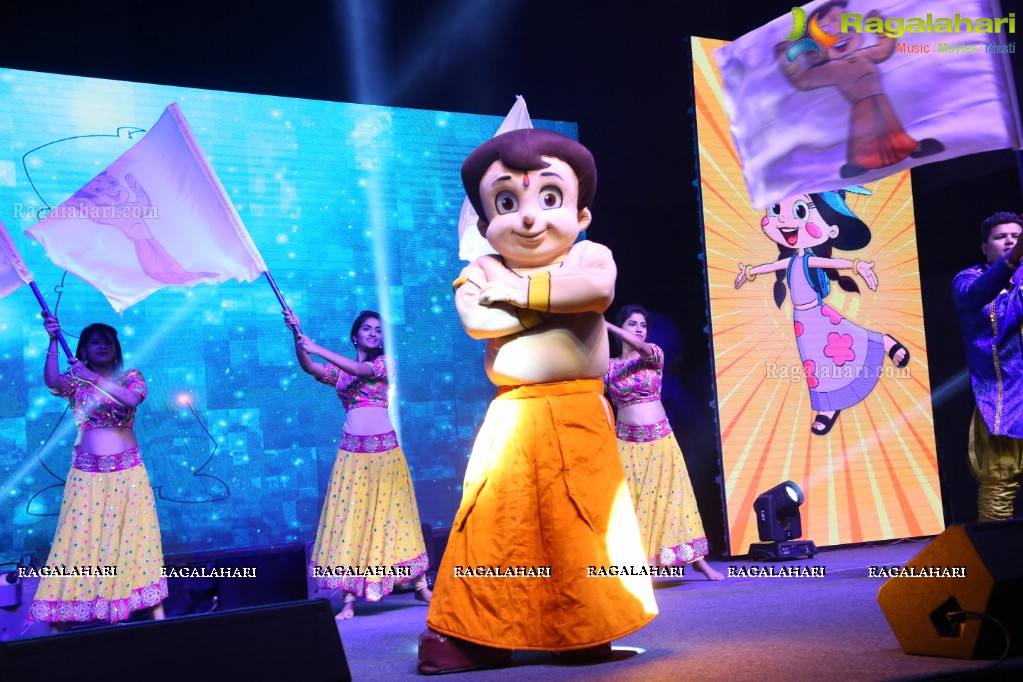 10 Years Celebrations of Chhota Bheem at HICC Novotel