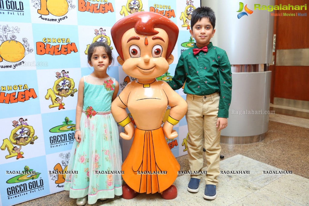 10 Years Celebrations of Chhota Bheem at HICC Novotel