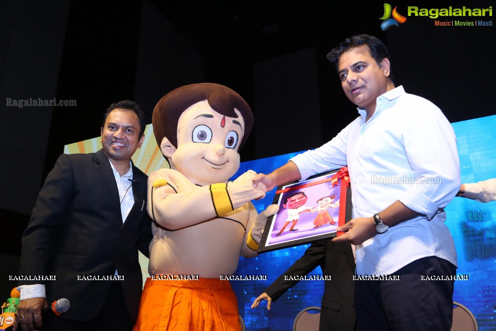 10 Years Celebrations of Chhota Bheem at HICC Novotel