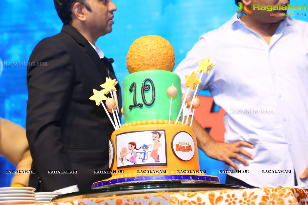 10 Years Celebrations of Chhota Bheem at HICC Novotel