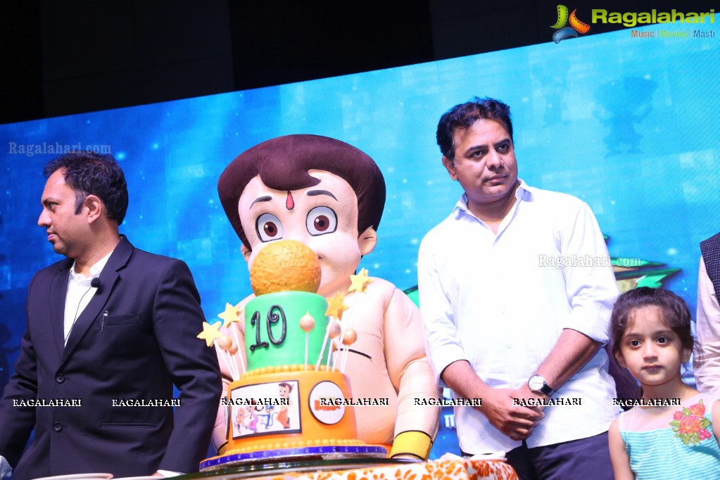 10 Years Celebrations of Chhota Bheem at HICC Novotel