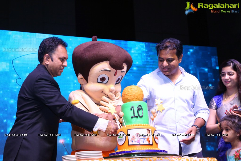 10 Years Celebrations of Chhota Bheem at HICC Novotel