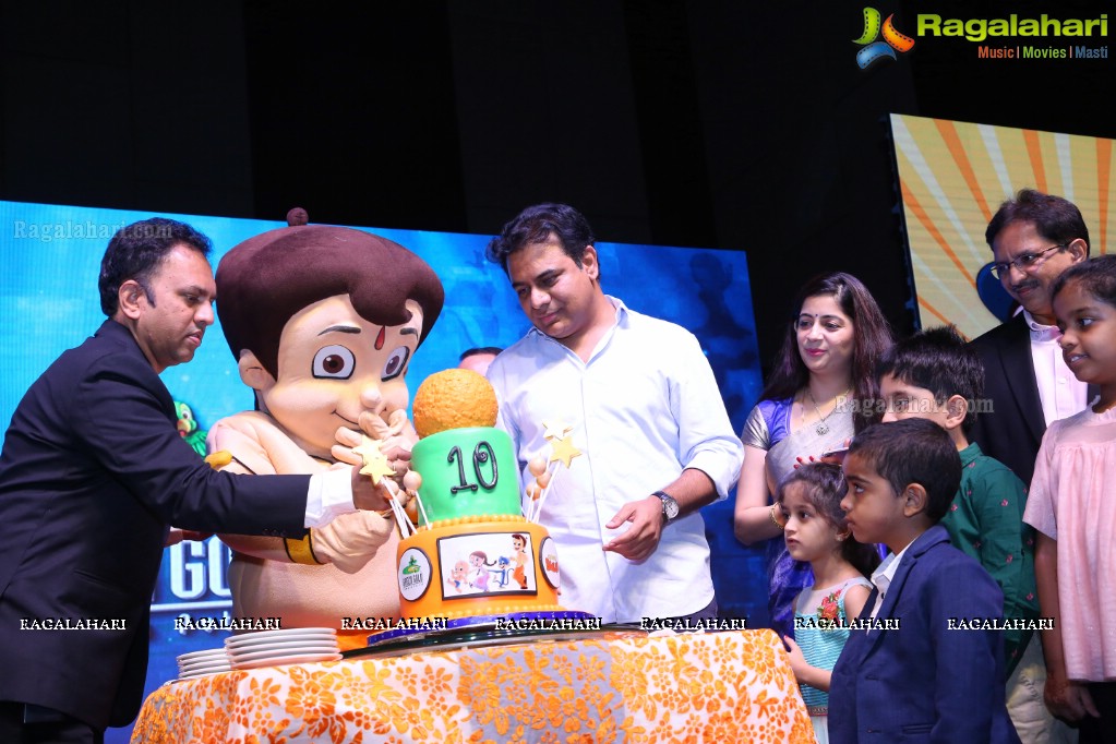 10 Years Celebrations of Chhota Bheem at HICC Novotel