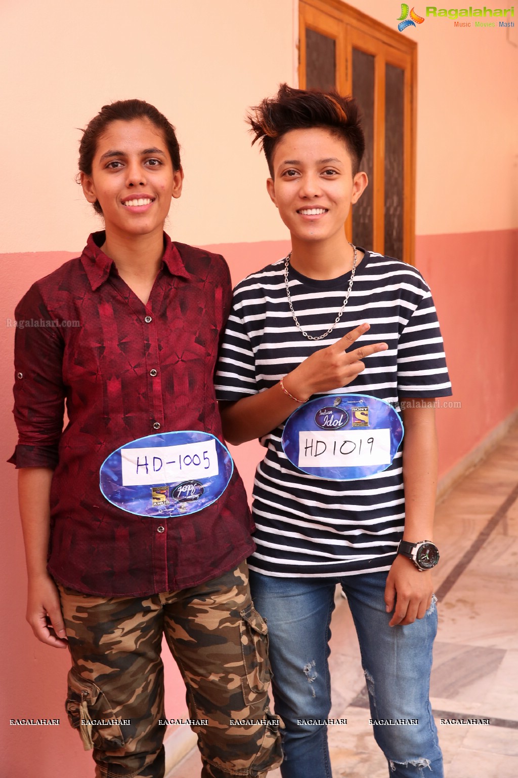 Indian Idol Auditions at ICBM School of Business Excellence, Attapur