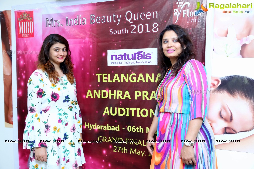 Mrs. India Beauty Queen South 2018 Auditions at Naturals