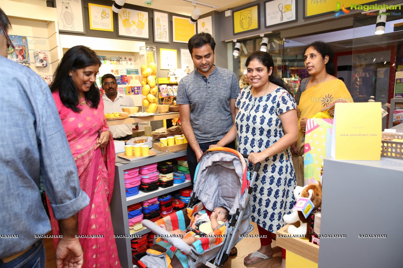 Grand Launch of AOMI Baby Stores at City Center Mall, Banjara Hills