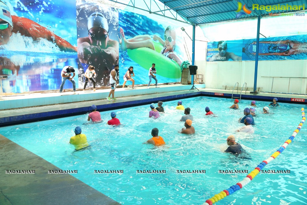 Aqua Fitness Party at Seasons Swimming Pool, Madhapur